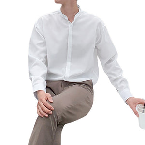 Pologize™ Long Sleeve Silk Button Shirt