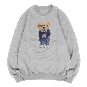 Pologize™ Smart Teddy Long Sleeve Sweatshirt