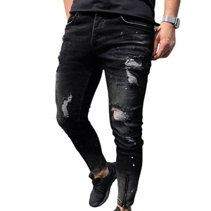 Pologize™ Ripped Black Jeans