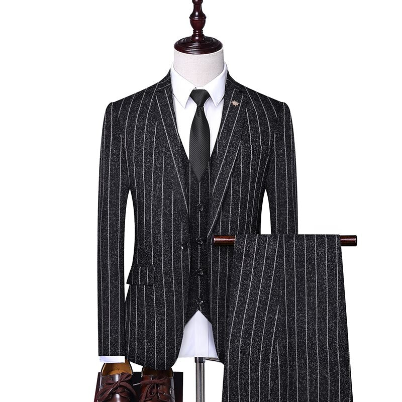 Pologize™ Striped Formal Suit
