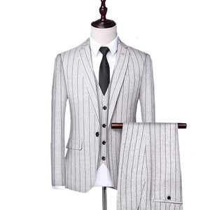 Pologize™ Striped Formal Suit