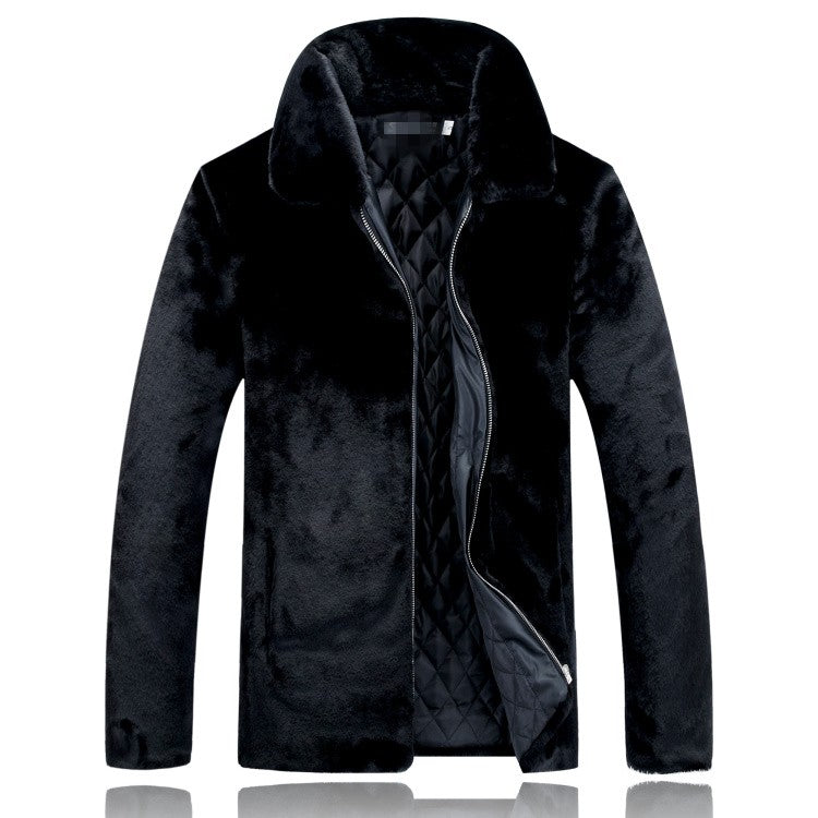 Pologize™ Lapelled Fur Jacket