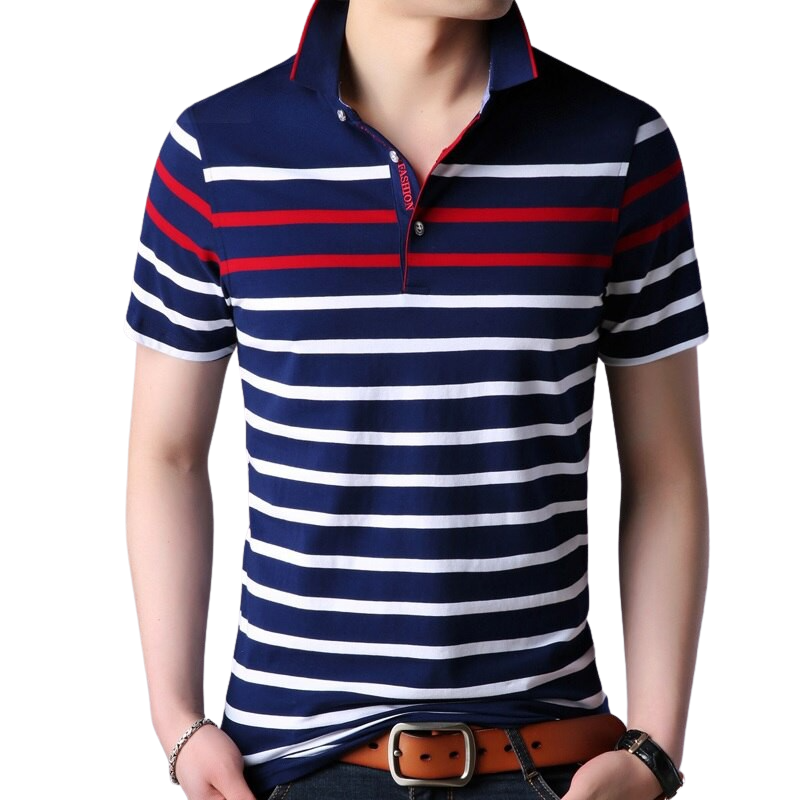 Pologize™ Classic Striped Polo Shirt