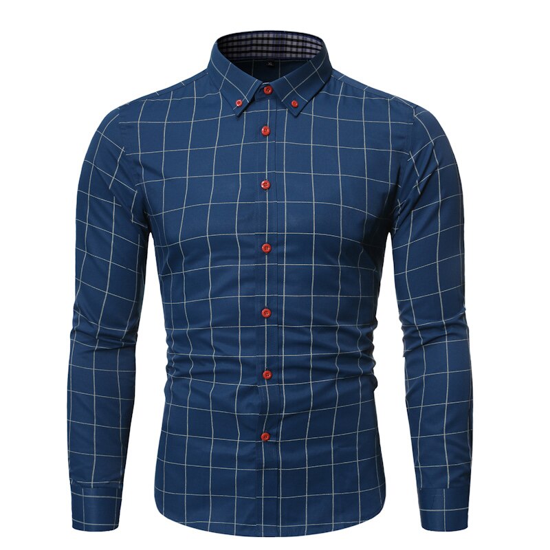 Pologize™ Fashionable Checkered Button Shirt