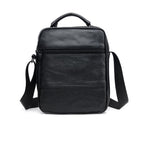 Pologize™ Leather Black Crossbody Bag