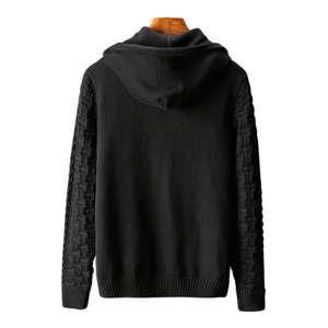 Pologize™ Cardigan Hooded Sweatshirt