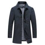 Pologize™ Mid-Length Button Up Jacket