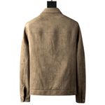 Pologize™ Elegant Solid Suede Jacket