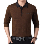 Pologize™ Buttoned Long Sleeve Polo Shirt