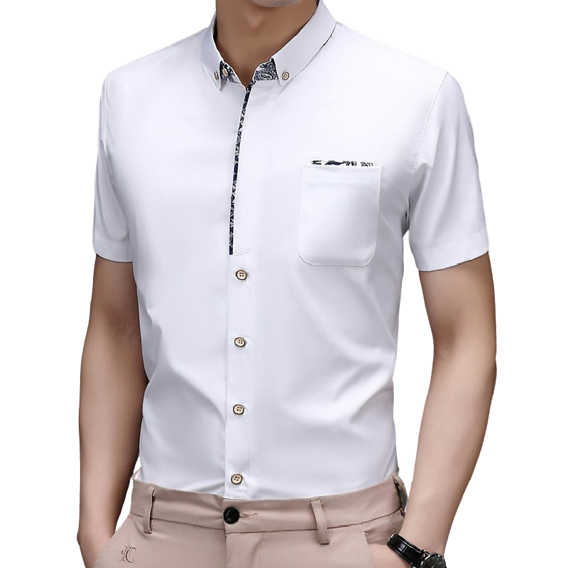 Pologize™ Elegant Chest Pocket Button Shirt