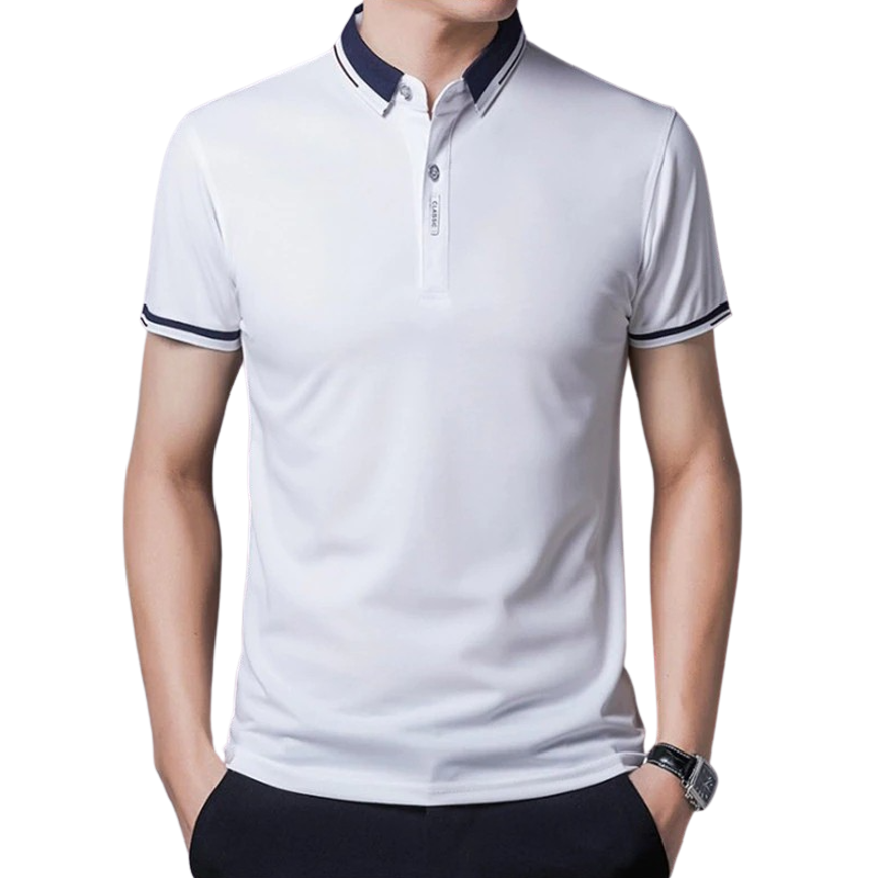 Pologize™ Elegant Solid Color Polo Shirt
