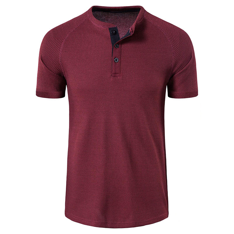 Pologize™ Buttoned Slim T-Shirt