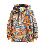 Pologize™ Autumn Graffiti Streetwear Jacket