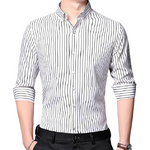 Pologize™ Formal Striped Button Shirt