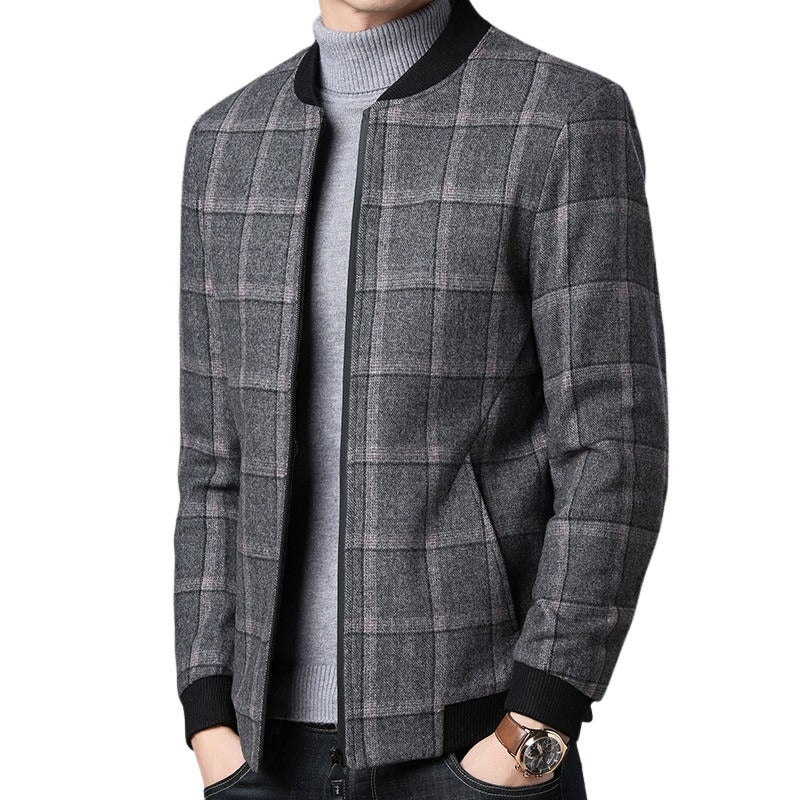 Pologize™ Casual Checkered Jacket