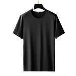 Pologize™ Solid Round Neck T-Shirt