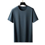 Pologize™ Solid Round Neck T-Shirt