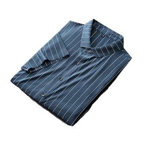 Pologize™ Short Sleeved Striped Shirt