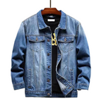 Pologize™ Casual Embroidered Denim Jacket