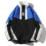 Pologize™ Casual Patchwork Windbreaker