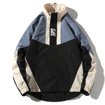 Pologize™ Casual Patchwork Windbreaker