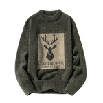 Pologize™ Knitted Elk Design Sweater