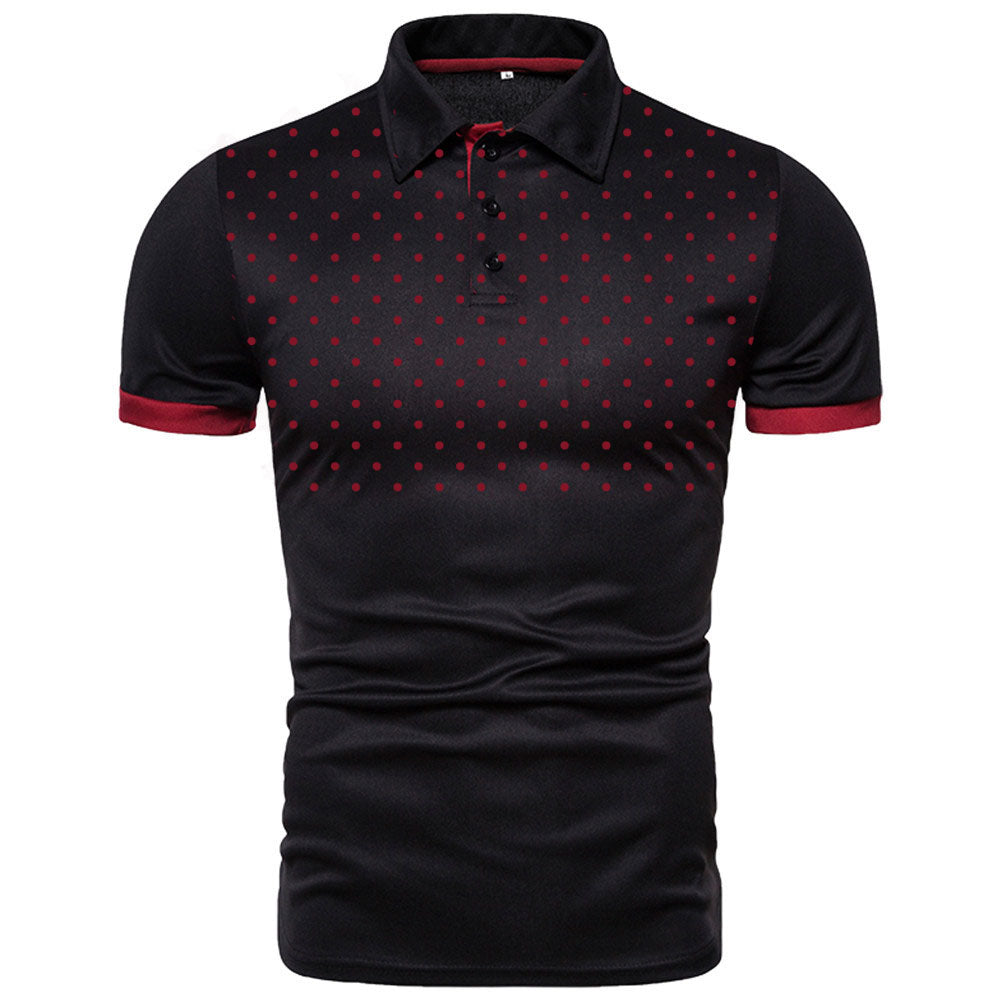 Pologize™ Alessandro Dotted Short Sleeve Polo Shirt