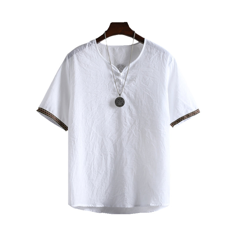 Pologize™ Lightweight Plain Color Short Sleeve Shirt