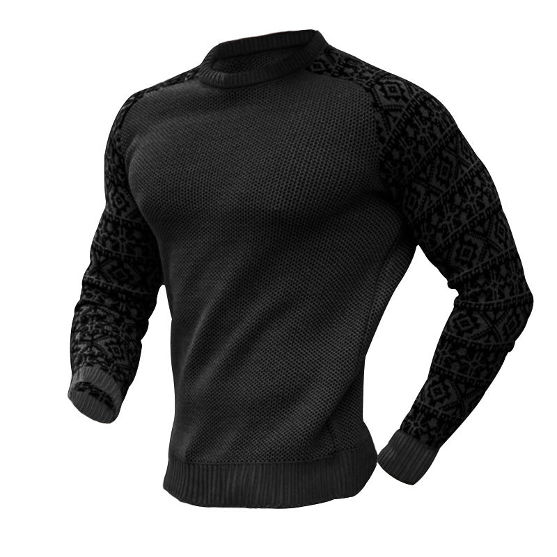 Pologize™ Casual Knitted O-Neck Sweatshirt