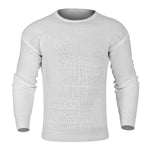 Pologize™ Casual Plain Color O-Neck Knitted Sweatshirt