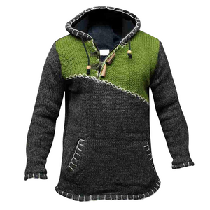 Pologize™ Streetwear Knitted Winter Hoodie