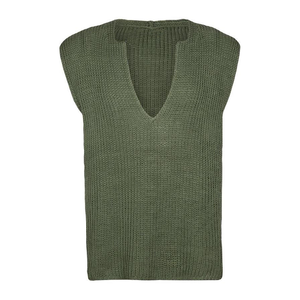 Pologize™ Oversized Knitted Winter Vest