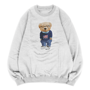 Pologize™ Smart Teddy Long Sleeve Sweatshirt
