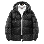 Pologize™ Letter Design Thick Winter Jacket