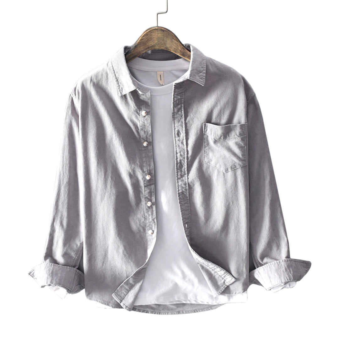 Pologize™ Breast Pocket Button-Down Shirt
