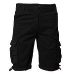 Pologize™ Solid Multi-Pocket Cargo Shorts