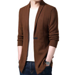Pologize™ Solid Single Button Cardigan