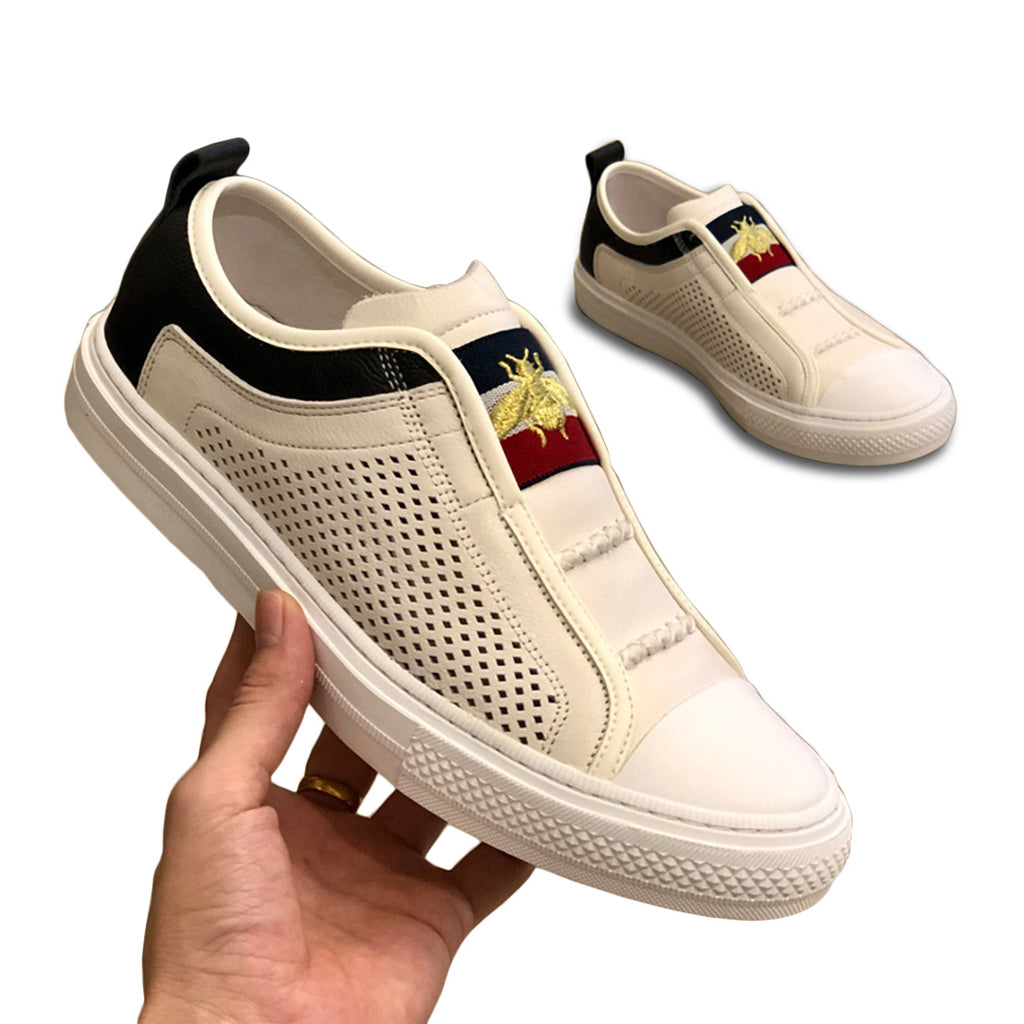 Pologize™ Bee Embroidered Shoes