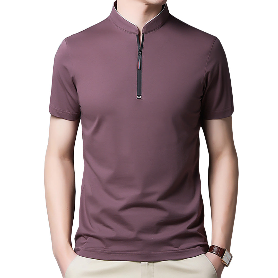 Pologize™ Solid Collar Polo Shirt