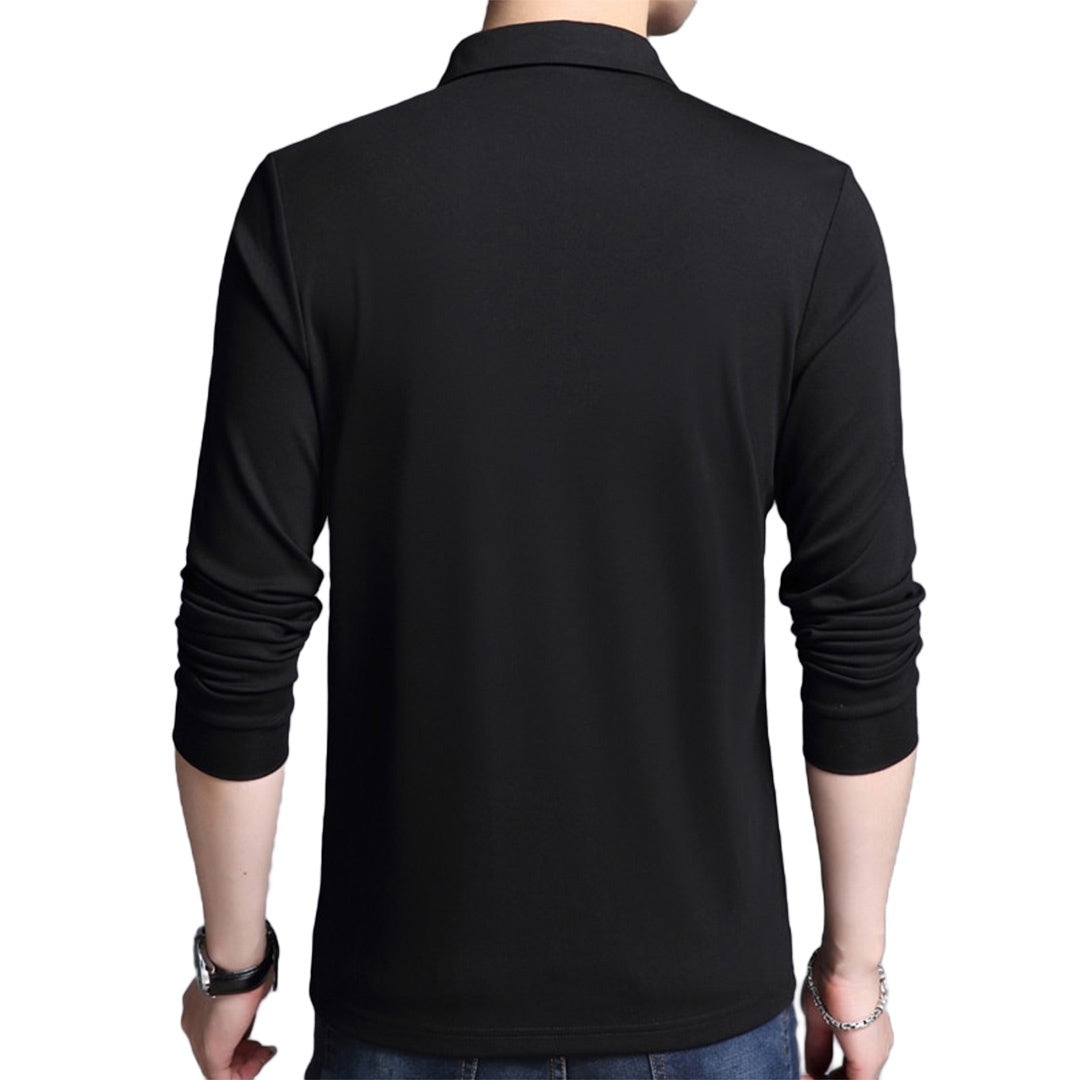 Pologize™ Solid Long Sleeve T-Shirt