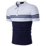 Pologize™ Unique Striped Polo Shirt